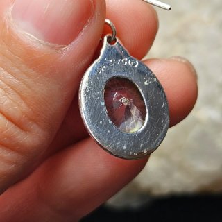 Pendientes Plata 925 Topacio Místico