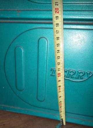 Scaffale porta minuterie vintage Terry