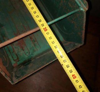 Scaffale porta minuterie vintage Terry