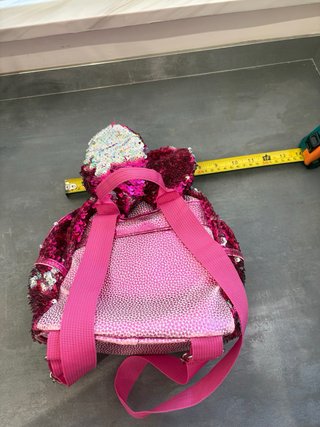 Zainetto Girabrilla Paillettes Fucsia
