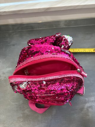 Zainetto Girabrilla Paillettes Fucsia