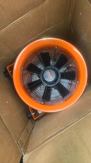 Ventilador Industrial VEVO Naranja