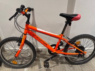 Bici montaña niño/a ATRACTOR naranja