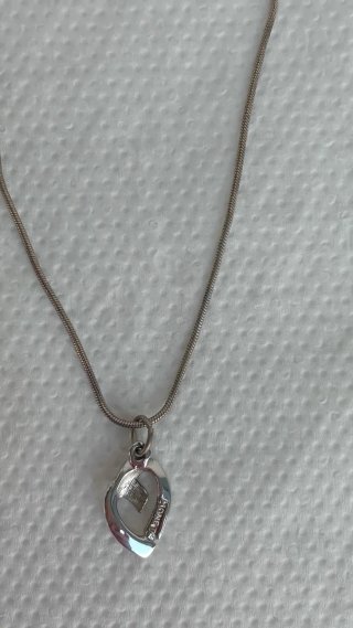 Collana vintage cuore stilizzato Monet