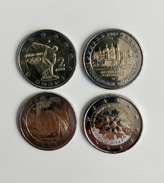 Lote 20 Monedas 2 Euros Colección