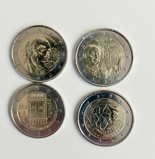 Lote 20 Monedas 2 Euros Colección