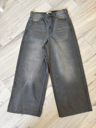 Pantalones Scuffers grises anchos
