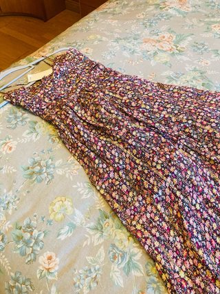 Vestido largo floral