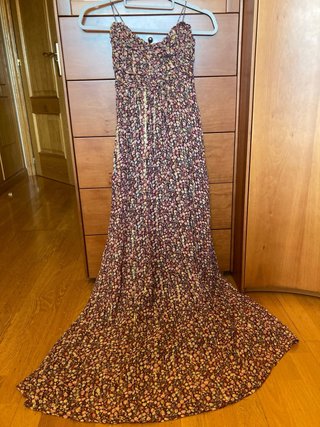 Vestido largo floral