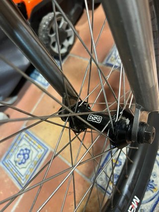 Llanta BMX Carbono Pro Size Con bujes bsd pro