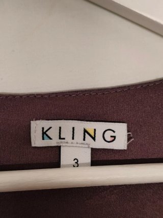 Vestido Kling Malva Escote V