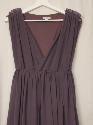 Vestido Kling Malva Escote V