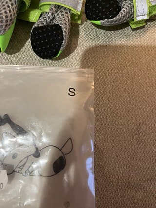 Pantuflas para perro (4 unidades)
