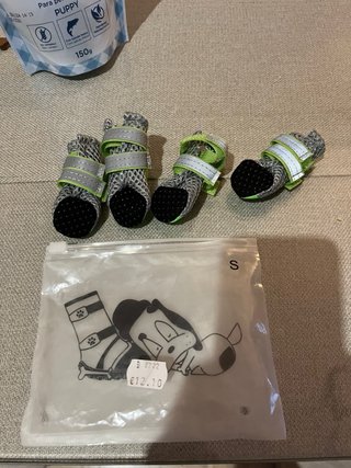Pantuflas para perro (4 unidades)