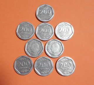 9 M. de 200 Pesetas Antiguas