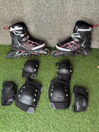 Patines en línea Rollerblade negros