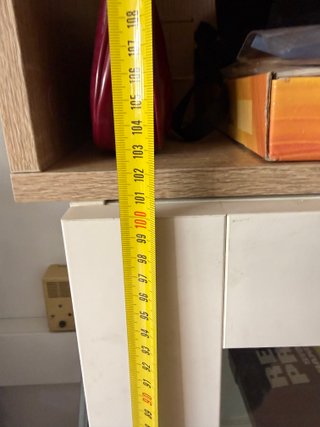 Vitrina IKEA SÄVEDAL Blanca Cristal