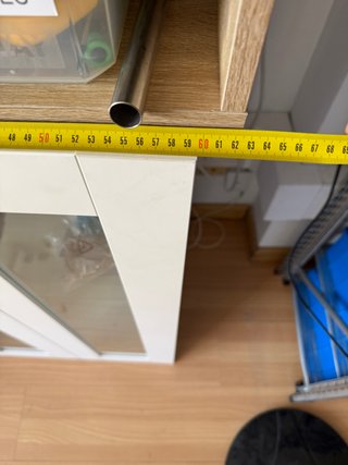 Vitrina IKEA SÄVEDAL Blanca Cristal