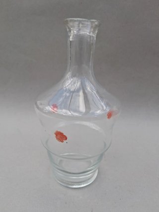 Antica bottiglia per liquori in vetro soffiato BLEA PORTONS