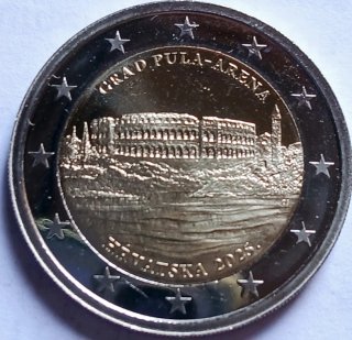 2 Euros Conmemorativos Croacia 2025