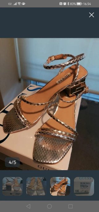 Sandalias Guess T 38 Piel Nuevas