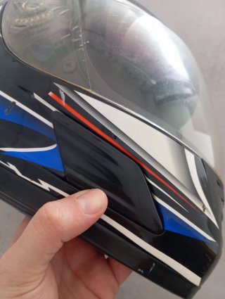Casco de moto integral deportivo