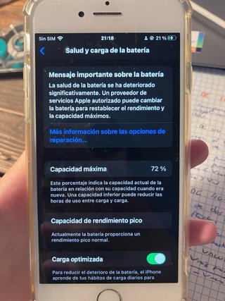 iPhone 8 blanco
