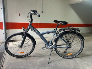 Bicicleta Trekking Btwin con marchas