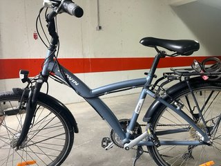 Bicicleta Trekking Btwin con marchas