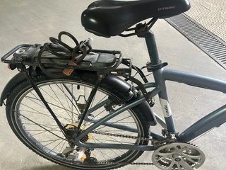 Bicicleta Trekking Btwin con marchas