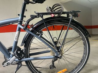 Bicicleta Trekking Btwin con marchas