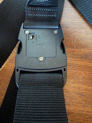 Cintura TSA Samsonite Nera per Valigie