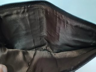 Cartera oso Piel Marrón.