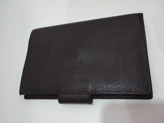 Cartera oso Piel Marrón.