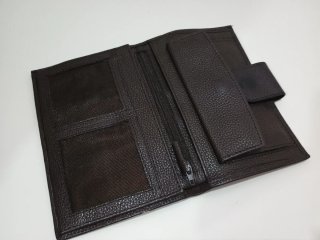 Cartera oso Piel Marrón.