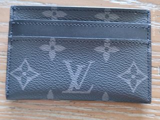 Portacarte Louis Vuitton Grigio Monogram