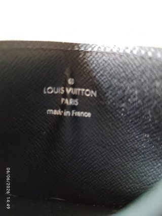 Portacarte Louis Vuitton Grigio Monogram