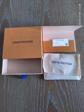 Portacarte Louis Vuitton Grigio Monogram