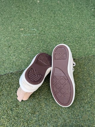 Botines Converse Piel Beige