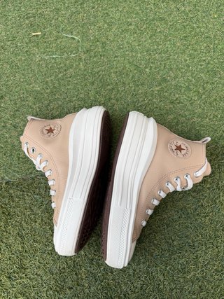 Botines Converse Piel Beige