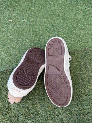 Botines Converse Piel Beige