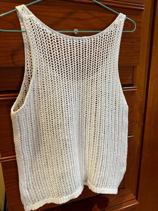 Top tirantes crochet Mango Talla XL pero L tmb