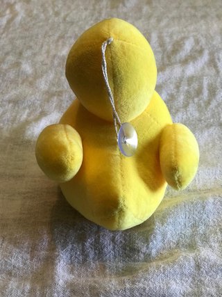 Pato de peluche amarillo