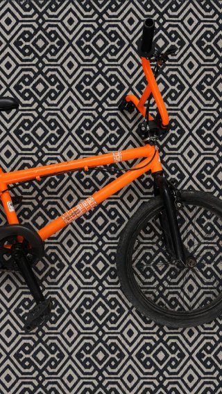 Bicicleta BMX Naranja Juvenil Usada