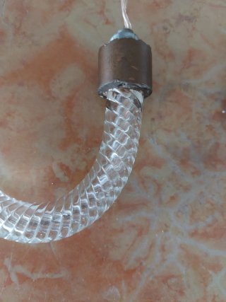 Brazo de cristal para lámpara araña