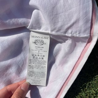 Blazer Monnalisa a righe rosa