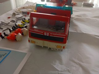 Playmobil Camión Bomberos 3879 con accesorios