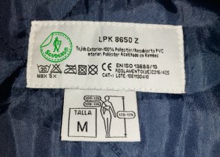 Chaquetón azul hombre