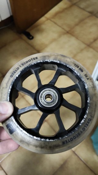 Ruedas Oxelo Scooter 120mm 88A(Pareja)