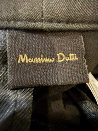 Pantalón negro Massimo Dutti Talla 38